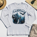 Let’s Go Camping Long Sleeve, Funny Outdoor Adventure Long Sleeve Tee For Hikers and Campers 7