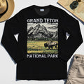 Vintage Grand Teton National Park Long Sleeve 1
