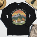 Life Is Better By The Campfire Long Sleeve Tee 1