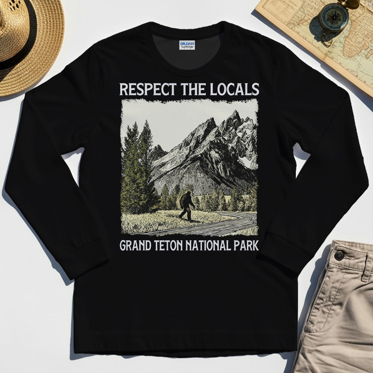 Grand Teton National Park Long Sleeve Tee 2