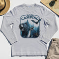 Let’s Go Camping Long Sleeve, Funny Outdoor Adventure Long Sleeve Tee For Hikers and Campers 8