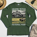 Vintage Grand Teton National Park Long Sleeve 2