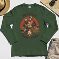 Funny Bigfoot Camping Long Sleeve, 