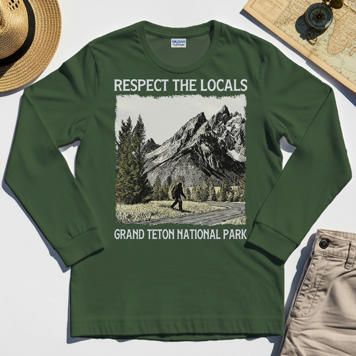 Grand Teton National Park Long Sleeve Tee 3