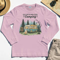 Life Is Better When You’re Camping Long Sleeve, Retro Camper and Campfire Long Sleeve Tee For Travelers and Campers 5