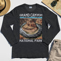Retro Grand Canyon National Park Long Sleeve Tee 3
