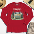 Life Is Better When You’re Camping Long Sleeve, Retro Camper and Campfire Long Sleeve Tee For Travelers and Campers 7