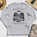 Campfire Social Club With Alien, Bigfoot, UFO And Raccoon Long Sleeve Tee 4