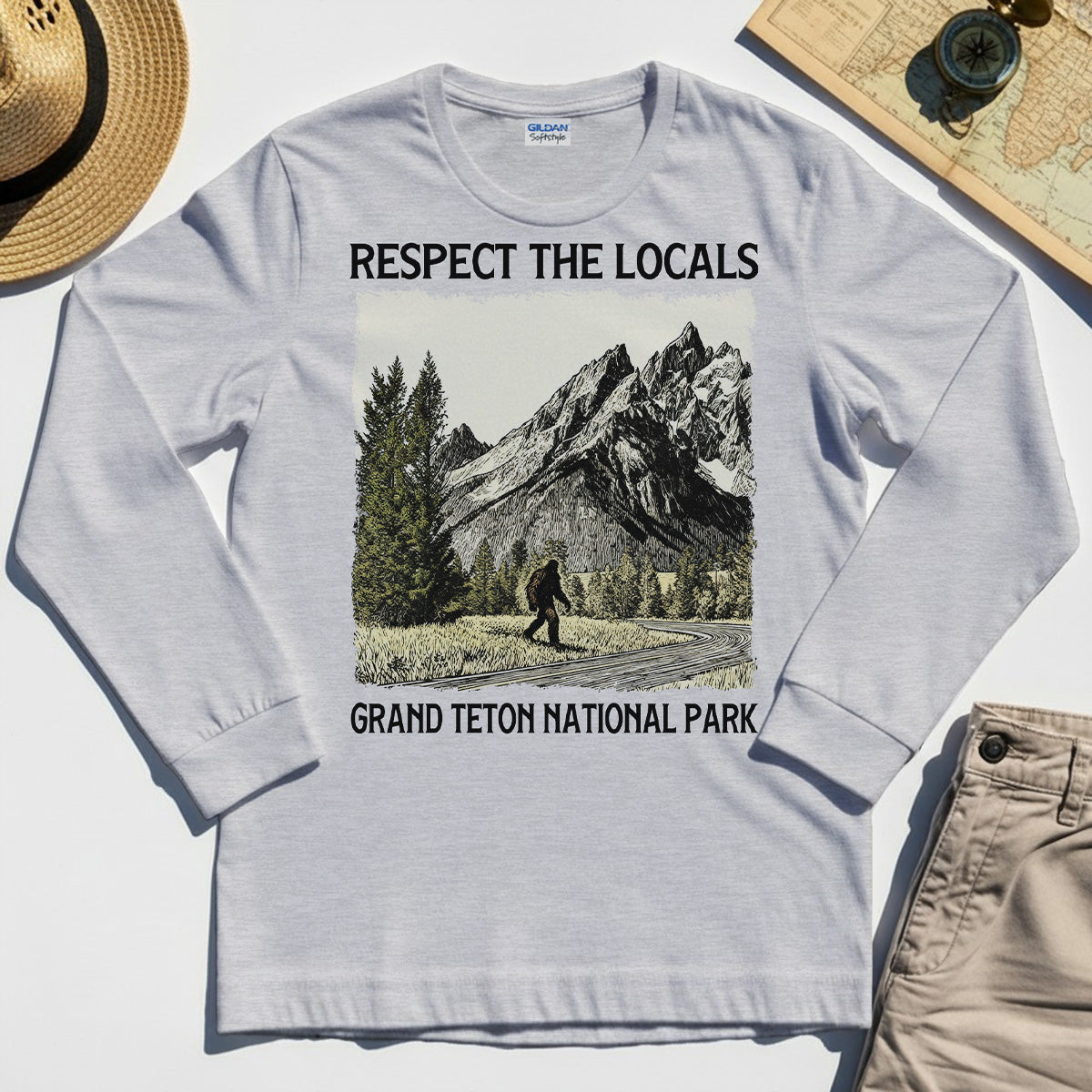 Grand Teton National Park Long Sleeve Tee 5