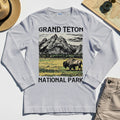 Vintage Grand Teton National Park Long Sleeve 4