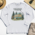 Life Is Better When You’re Camping Long Sleeve, Retro Camper and Campfire Long Sleeve Tee For Travelers and Campers 8