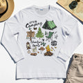 Let’s Go Camping Adventure Long Sleeve, Funny Happy Camper Long Sleeve Tee For Outdoor Enthusiasts And Travelers 1
