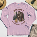 Bigfoot Grabbed My Wiener Long Sleeve Tee 5