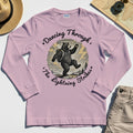 Dancing Through The Lightning Strikes Camping Bears Long Sleeve Tee 6
