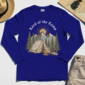 Vintage Lord of the Camp Campfire Long Sleeve, Tent And Campfire Mountain Scene Long Sleeve Tee 6