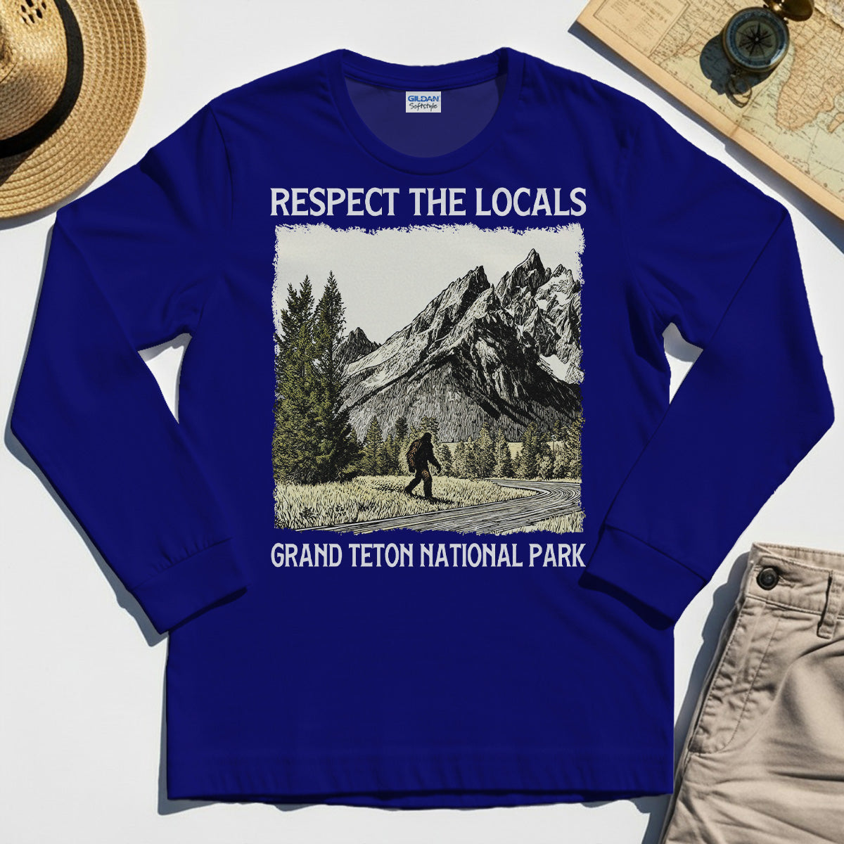 Grand Teton National Park Long Sleeve Tee 7
