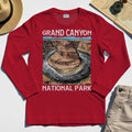 Retro Grand Canyon National Park Long Sleeve Tee 7