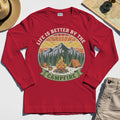 Life Is Better By The Campfire Long Sleeve Tee 7