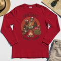 Funny Bigfoot Camping Long Sleeve, 