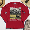 Vintage Grand Teton National Park Long Sleeve 7