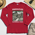 Pinnacles National Park Long Sleeve, Vintage Nature Camping Adventure Long Sleeve Tee 7