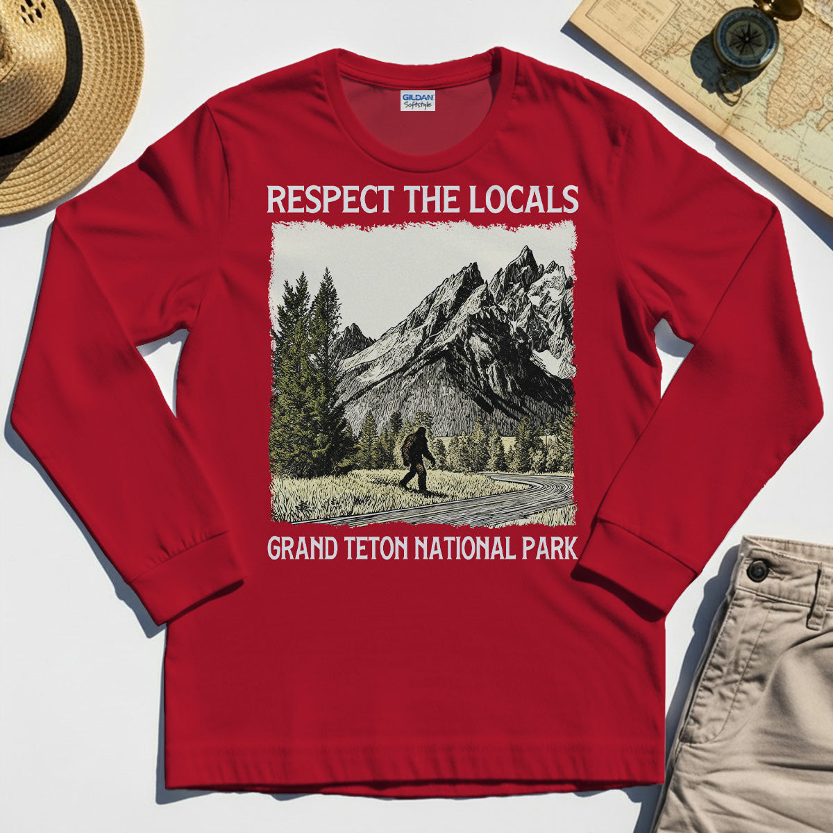 Grand Teton National Park Long Sleeve Tee 8
