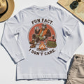 Funny Bigfoot Camping Long Sleeve, 