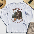 Bigfoot Grabbed My Wiener Long Sleeve Tee 8