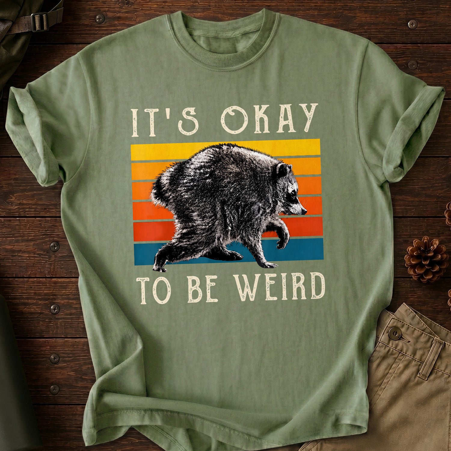 It's Okay To Be Weird T-Shirt