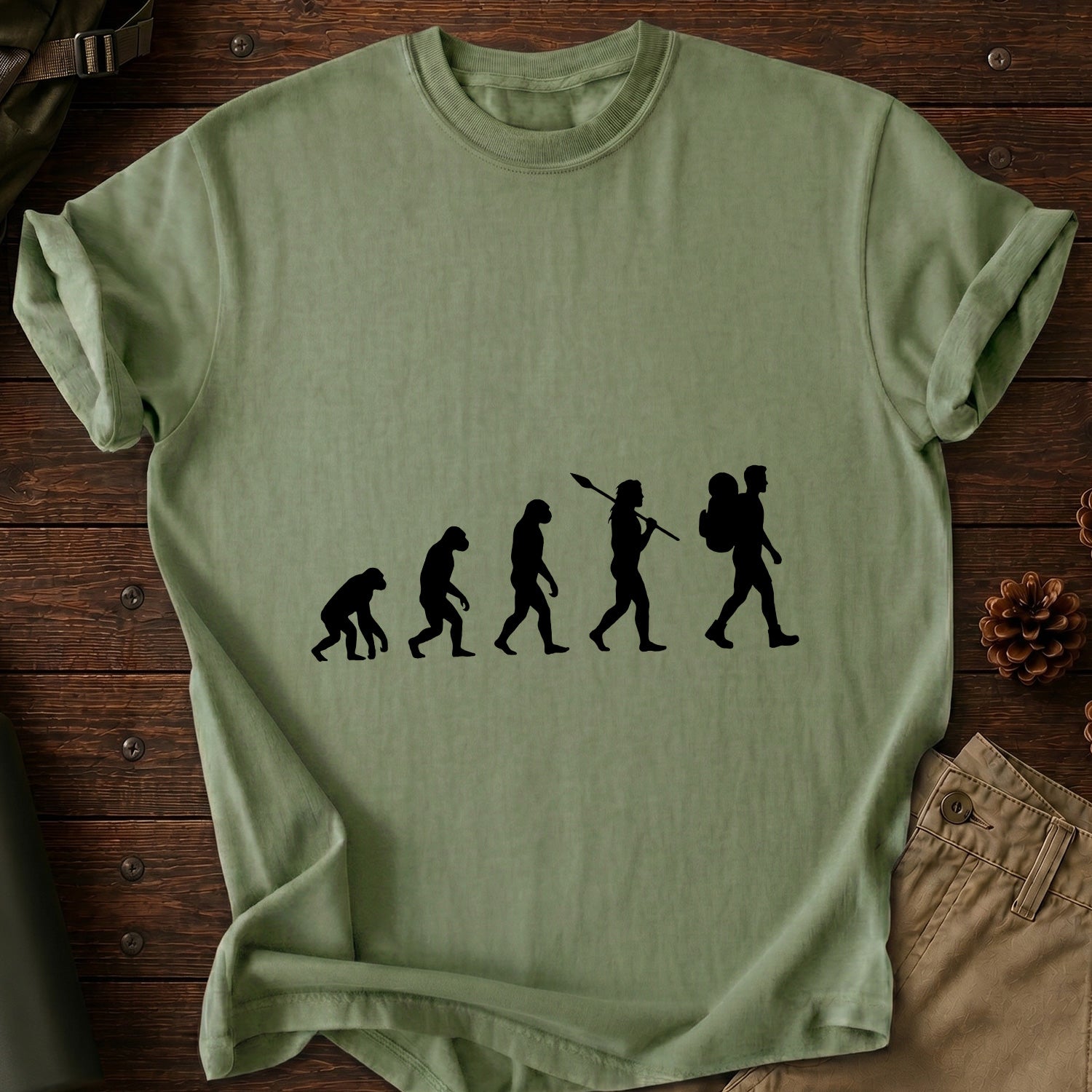 Peak of Human Evolution T-Shirt