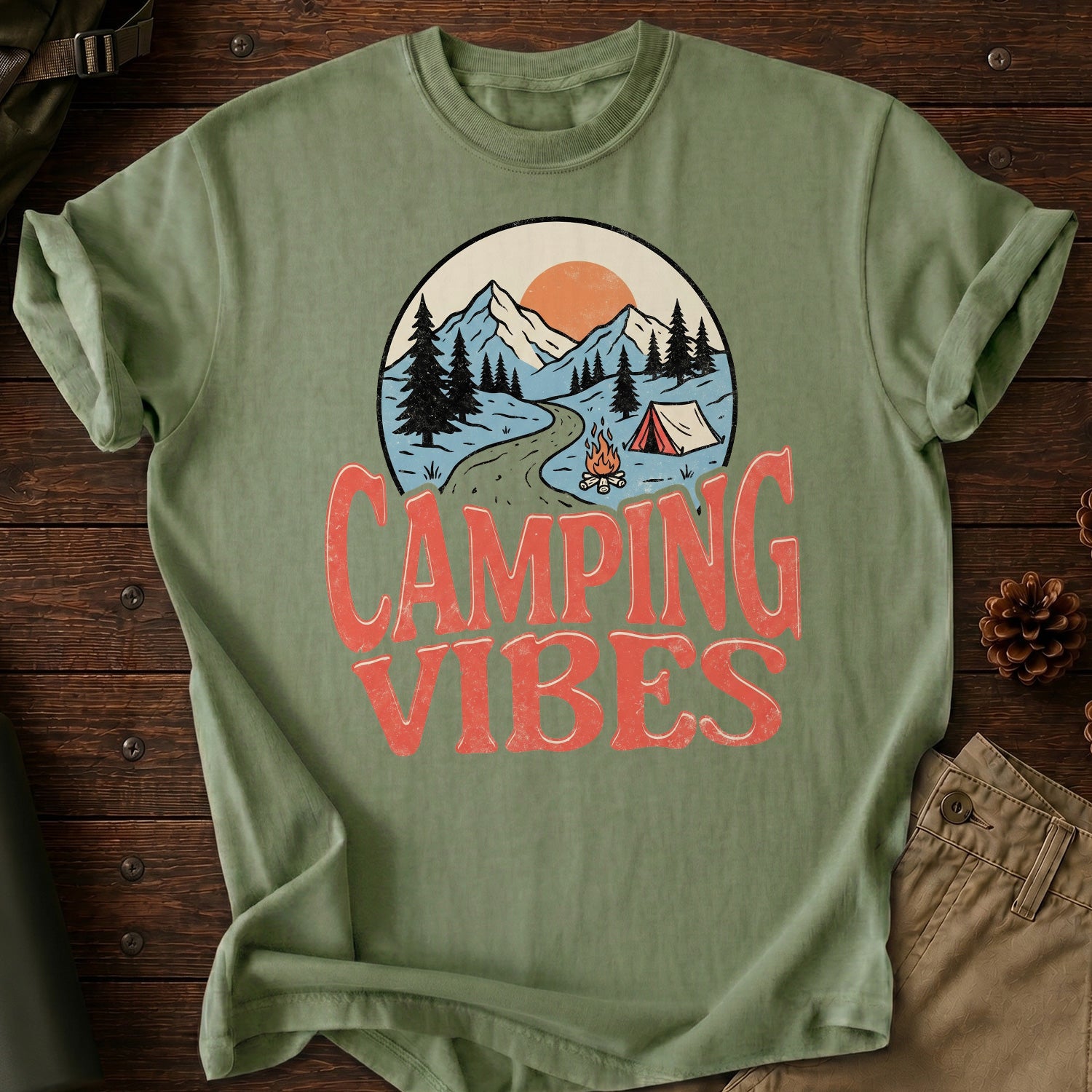 Camping Vibes T-Shirt