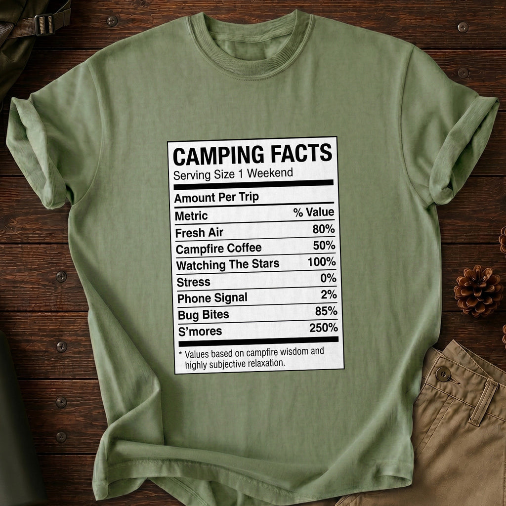 Camping Facts T-Shirt