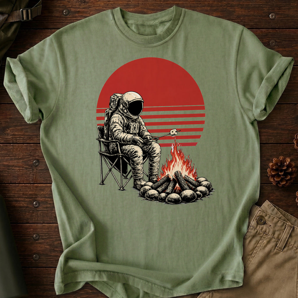 Astronaut Camping T-Shirt