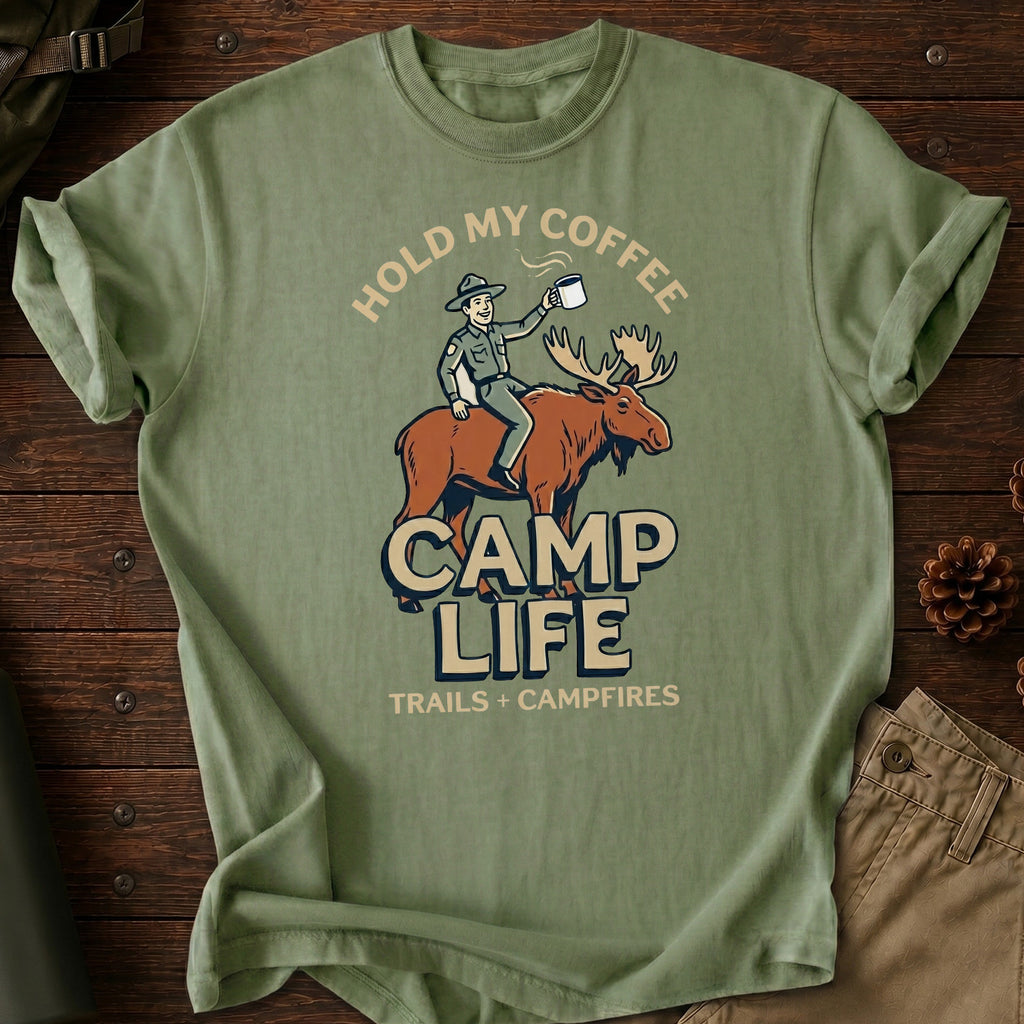 Camp Life Coffee T-Shirt
