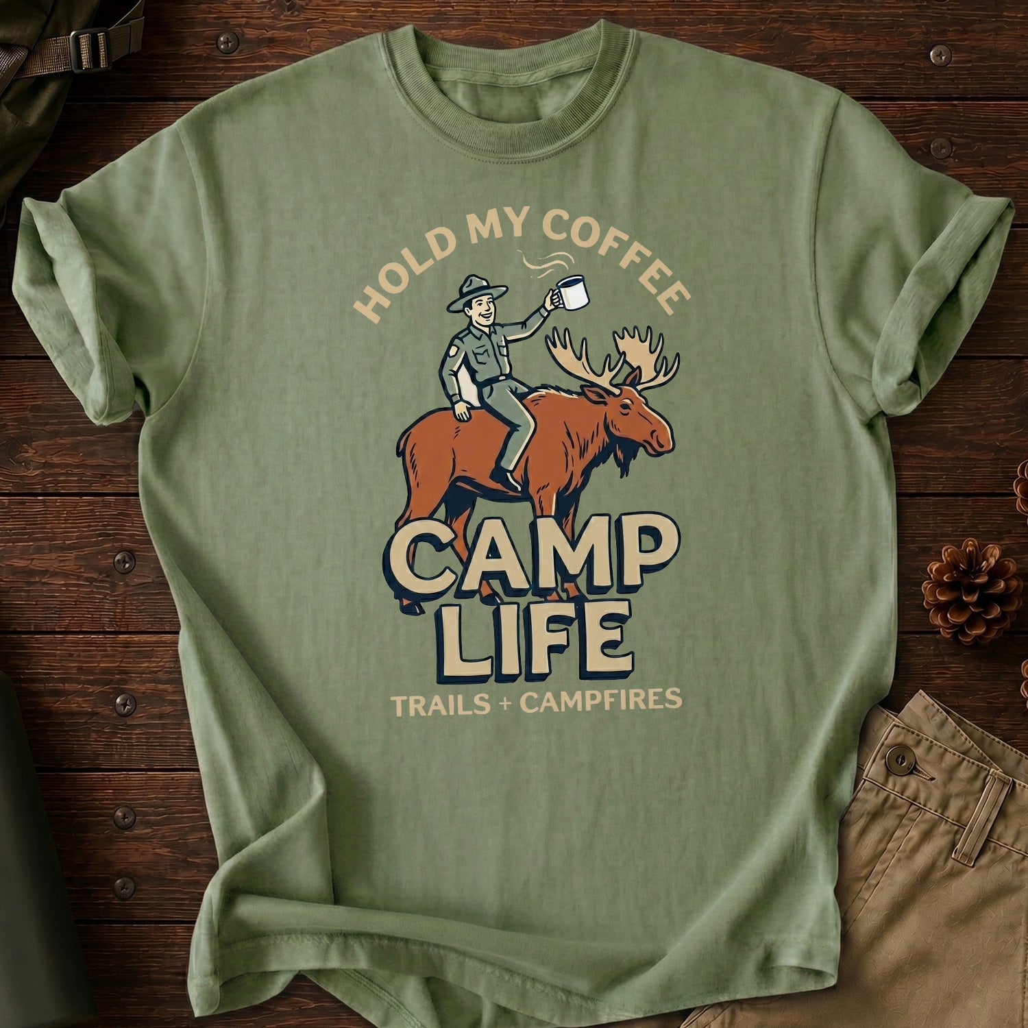 Camp Life Coffee T-Shirt