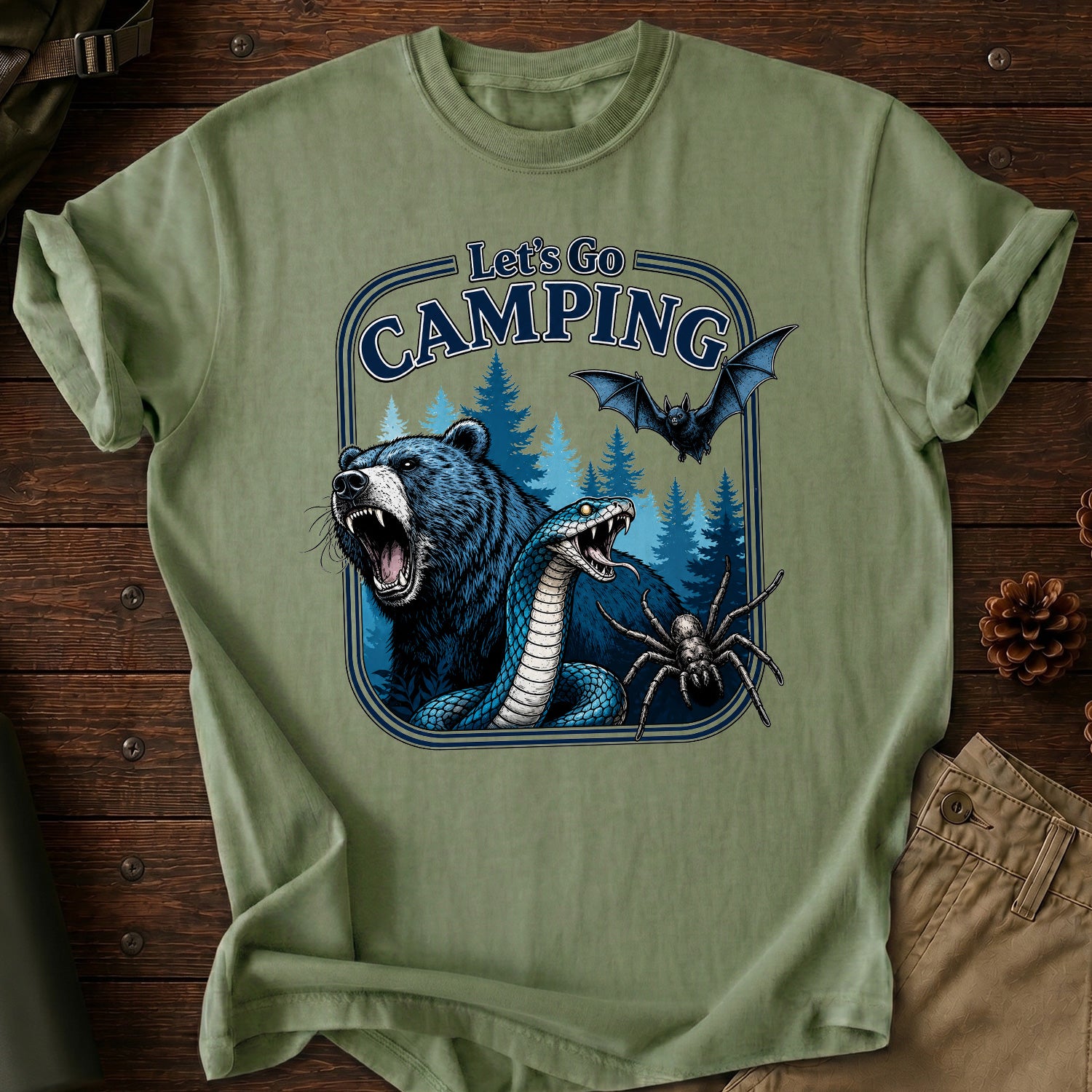 Let’s Go Camping T-Shirt