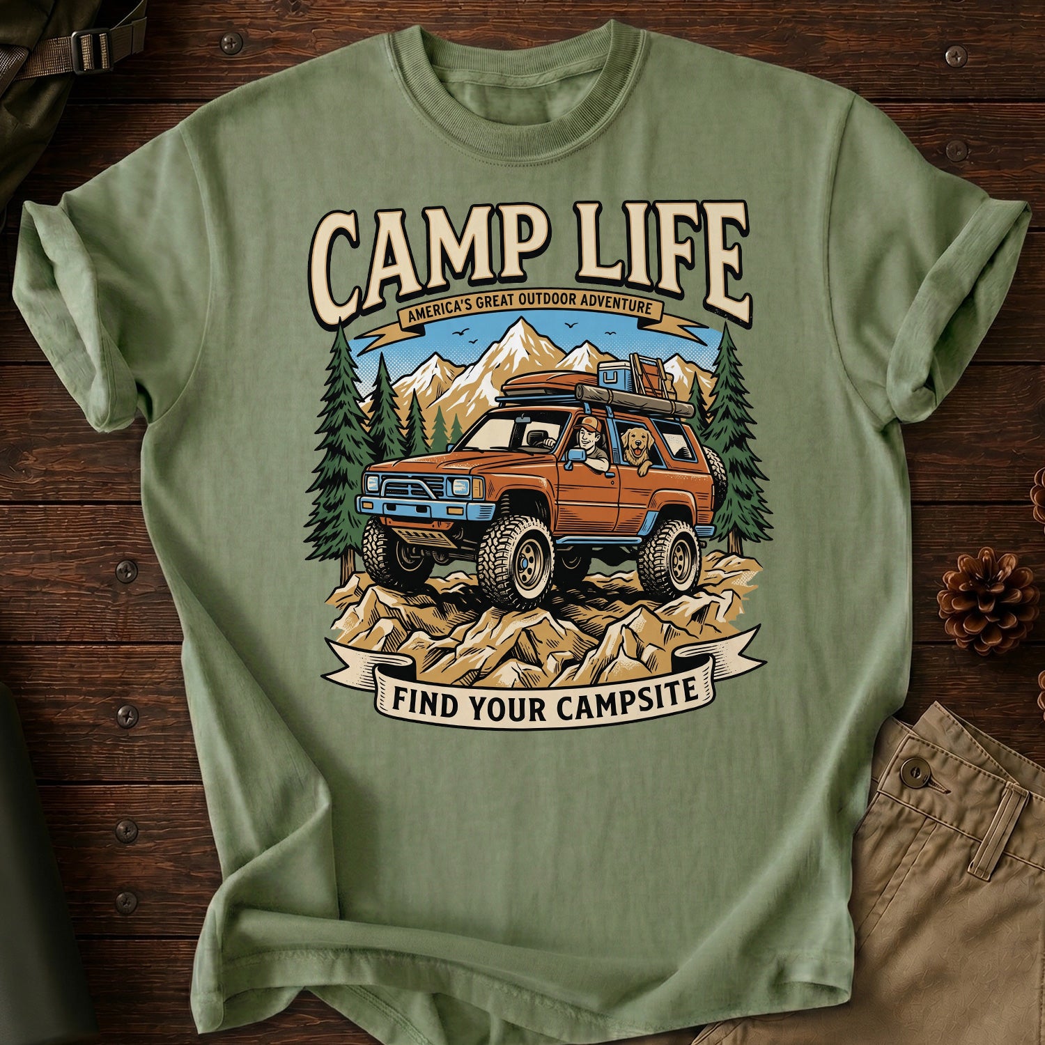 Find Your Campsite T-Shirt