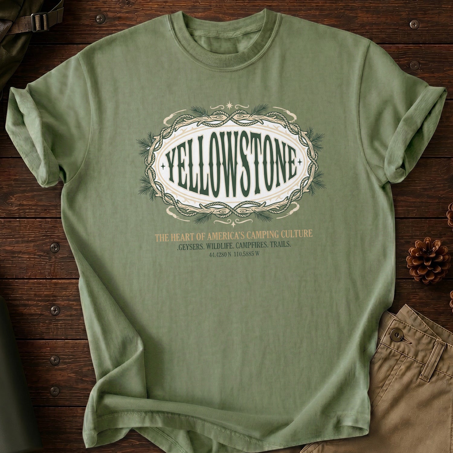 Yellowstone Badge T-Shirt