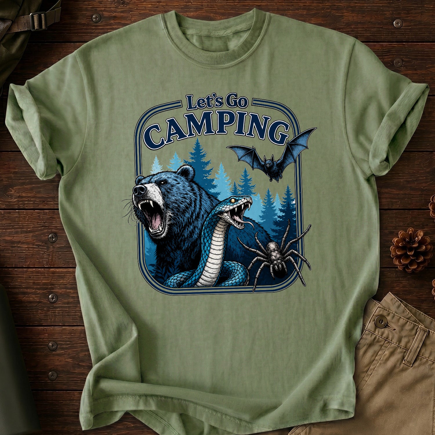 Let’s Go Camping T-Shirt