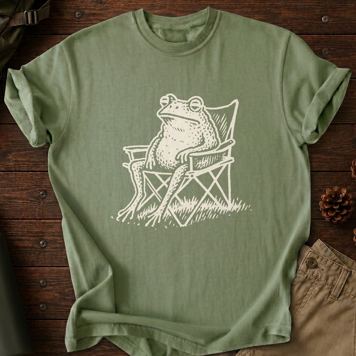 Lazy Frog Relaxing T-Shirt