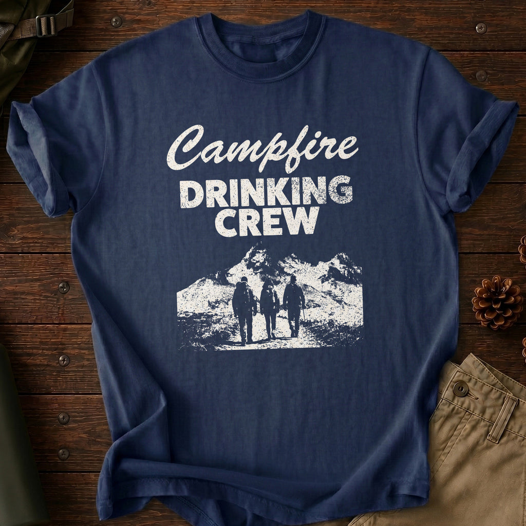 Campfire Drinking Crew T-shirt