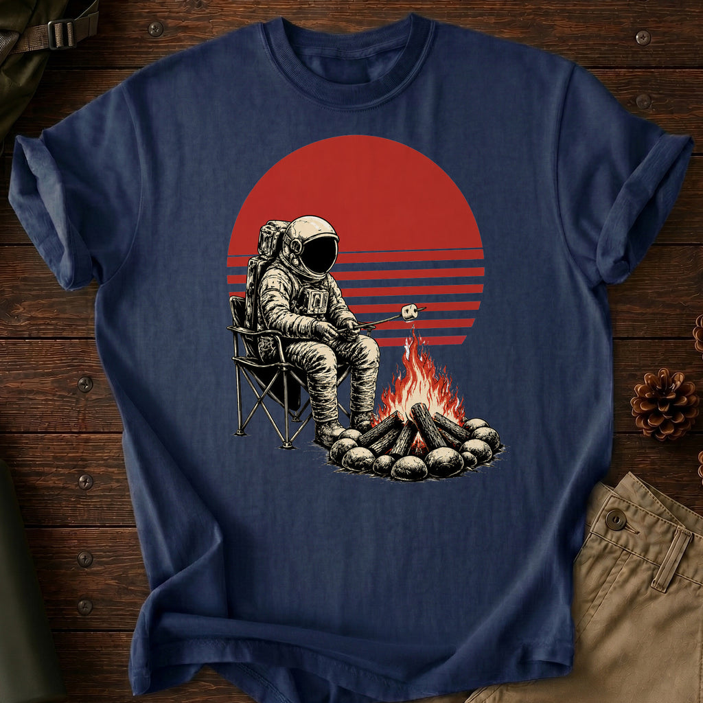 Astronaut Camping T-Shirt