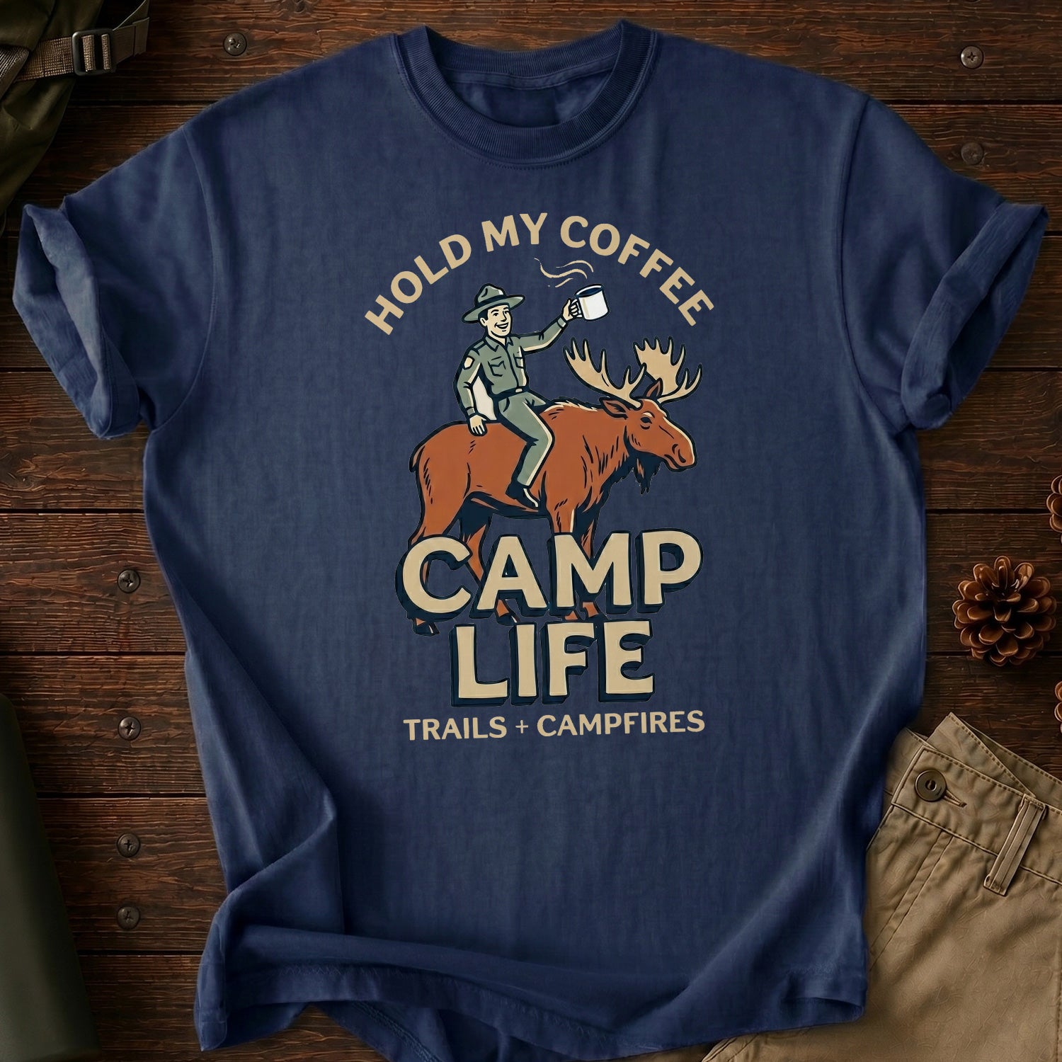 Camp Life Coffee T-Shirt