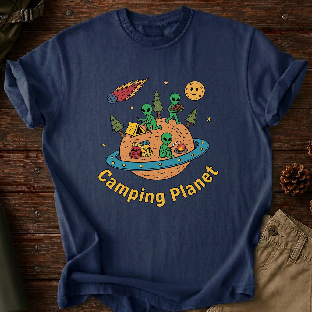 Camping Planet T-Shirt