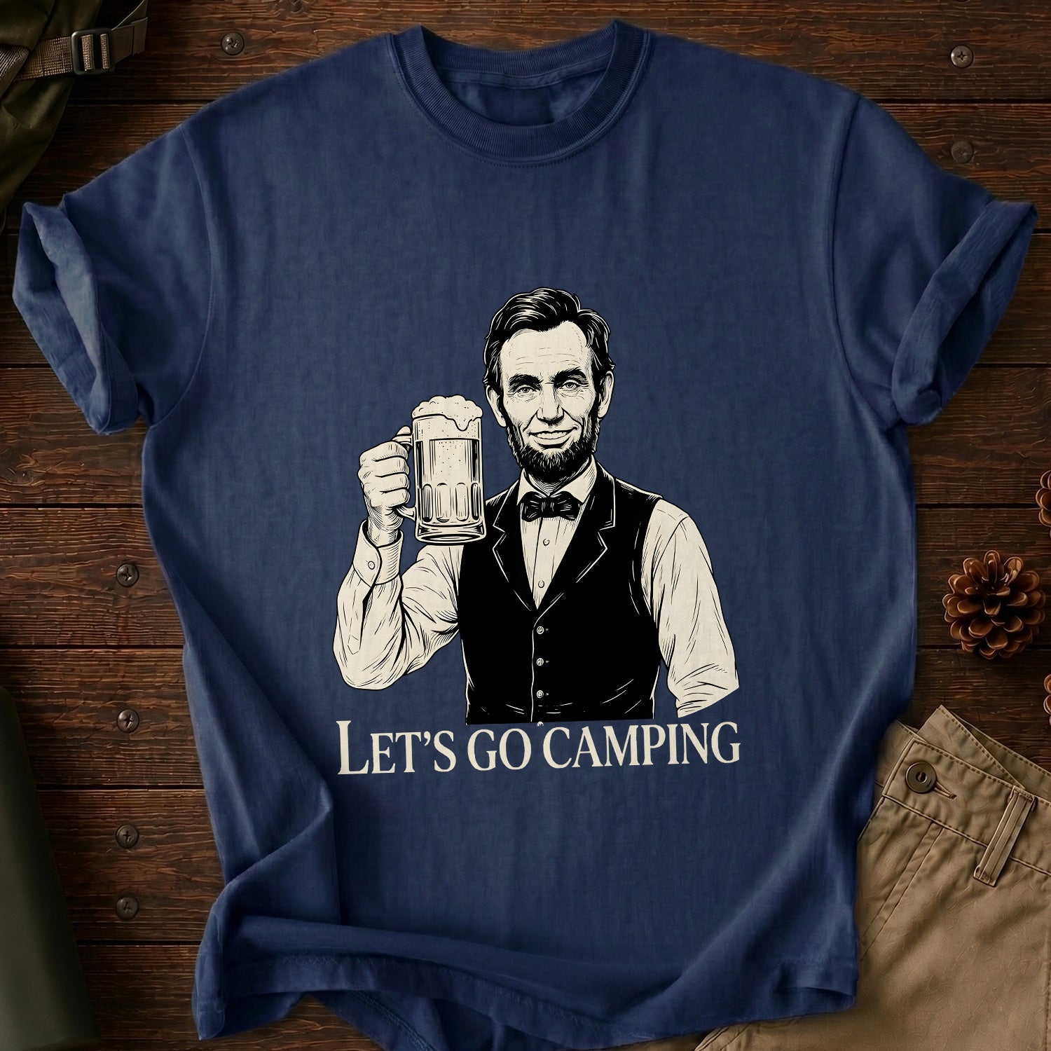 Go Camping With Lincoln T-Shirt
