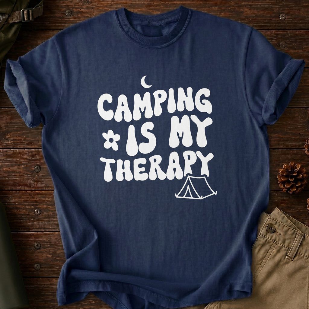Camping Is My Therapy T-Shirt