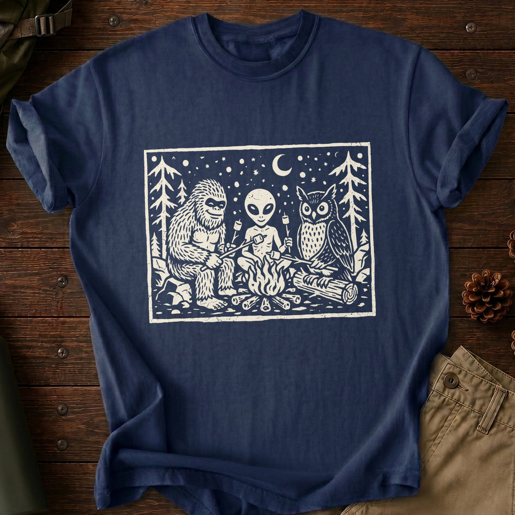 Area 51 Camping Squad T-Shirt