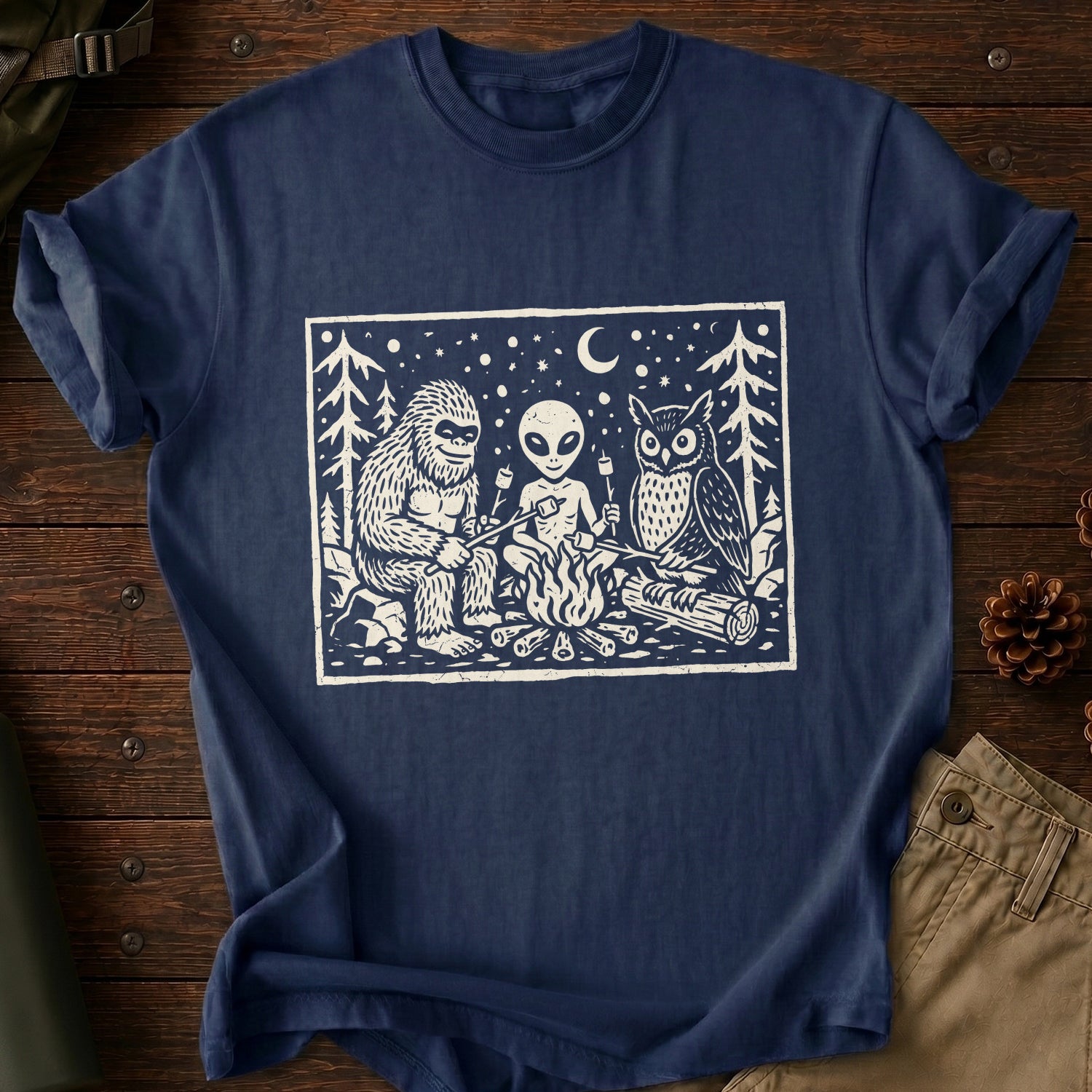 Area 51 Camping Squad T-Shirt