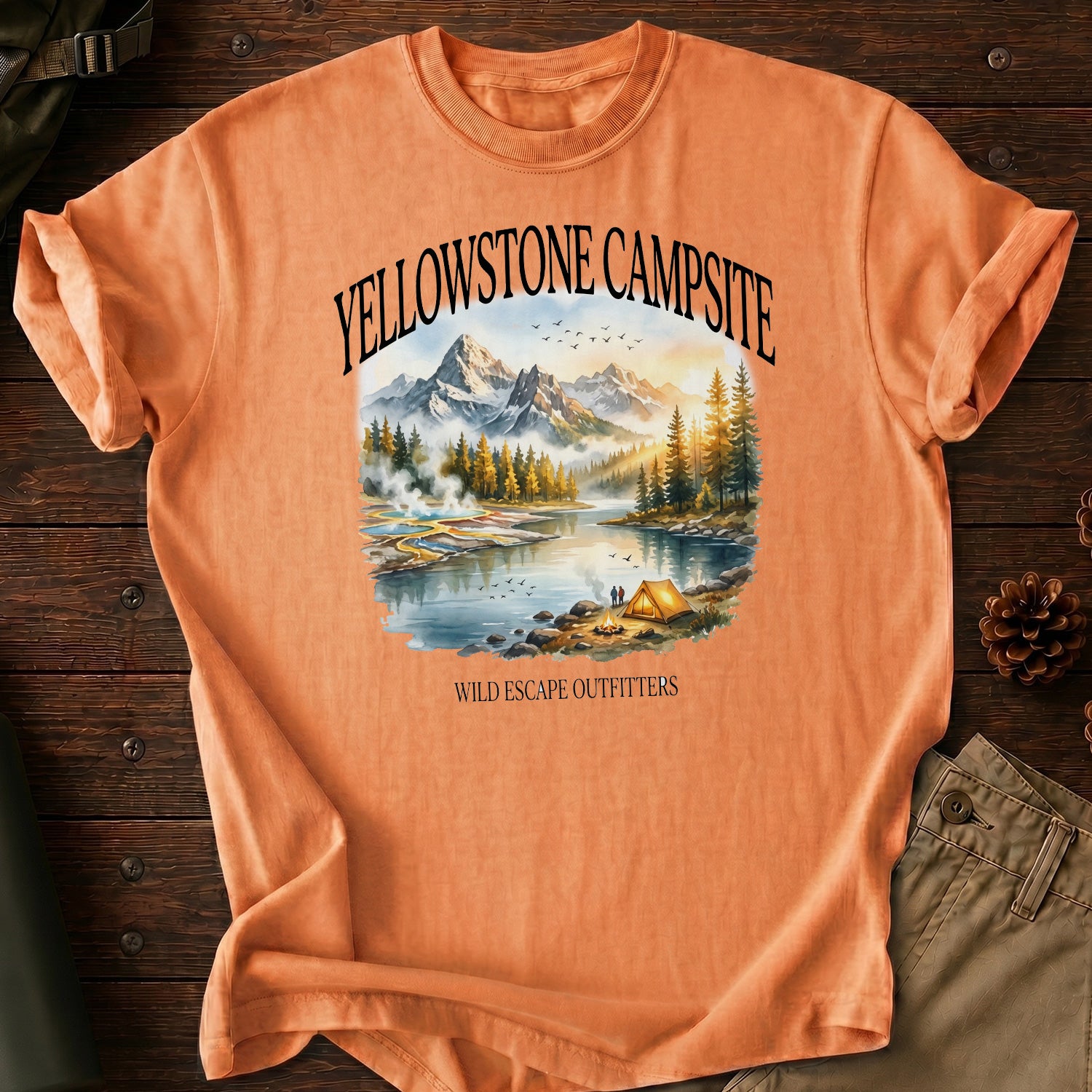 Yellowstone Campsite T-Shirt