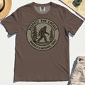 Retro Respect the Locals Bigfoot Comfort Tee, Funny Sasquatch National Park Camping Comfort Color Tees 6